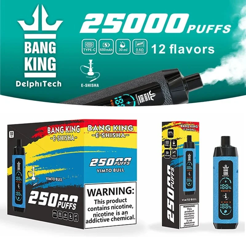 bang king shisha 25k puffs