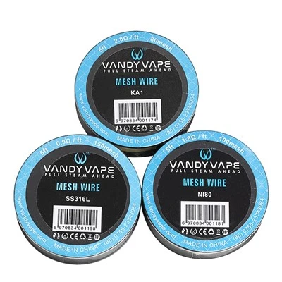 Vape Vape Mesh Wire Boupols - 5 pieds