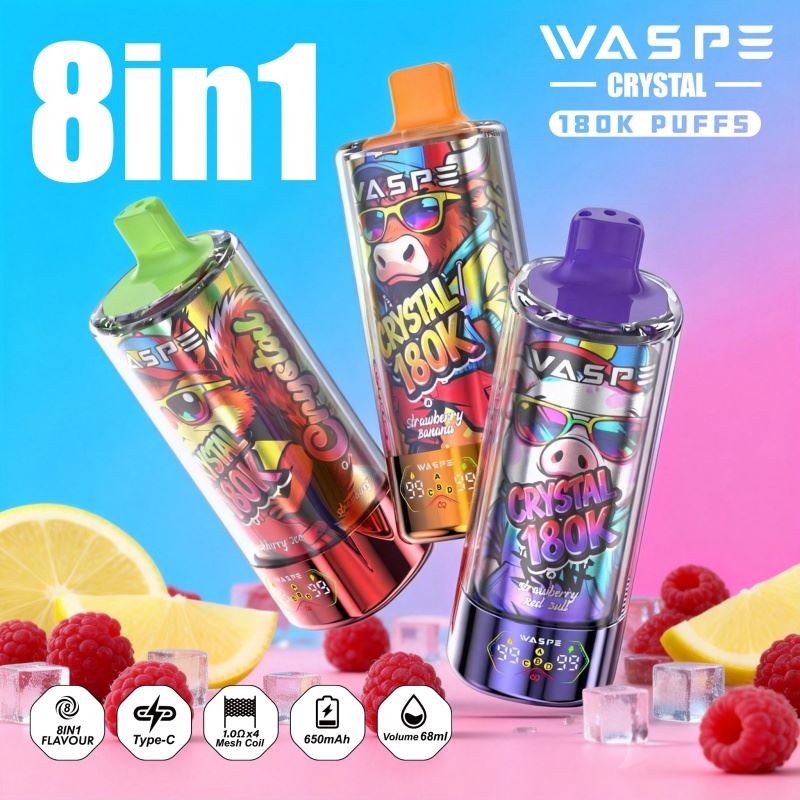Guêpe Crystal 180k Puffs